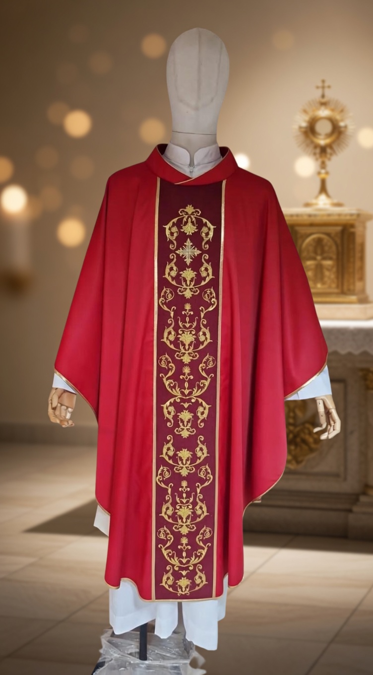 Casulla Litúrgica de Tela Freedom – Talla Mediana